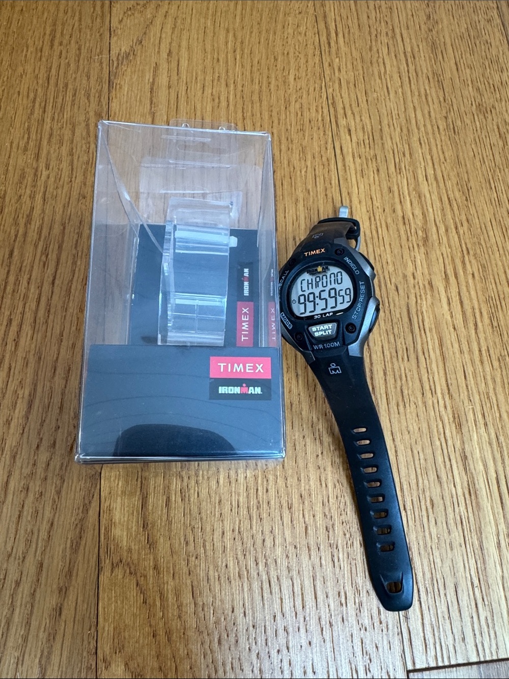 NEW Black Timex Ironman Digital Sports Watch FS 30